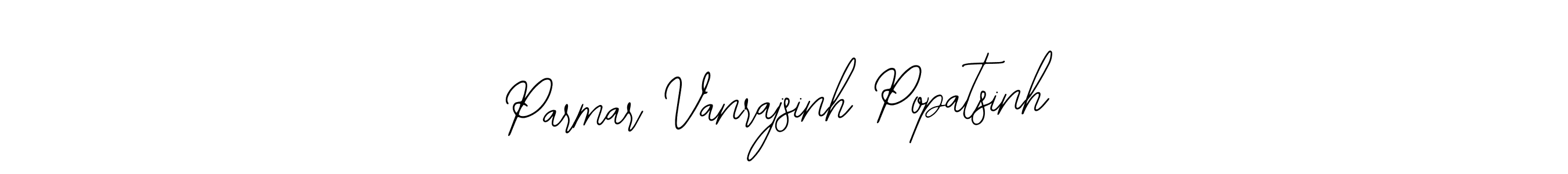 How to make Parmar Vanrajsinh Popatsinh signature? Bearetta-2O07w is a professional autograph style. Create handwritten signature for Parmar Vanrajsinh Popatsinh name. Parmar Vanrajsinh Popatsinh signature style 12 images and pictures png