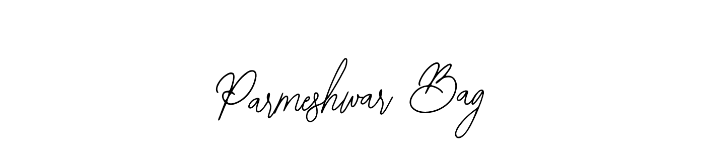 How to Draw Parmeshwar Bag signature style? Bearetta-2O07w is a latest design signature styles for name Parmeshwar Bag. Parmeshwar Bag signature style 12 images and pictures png