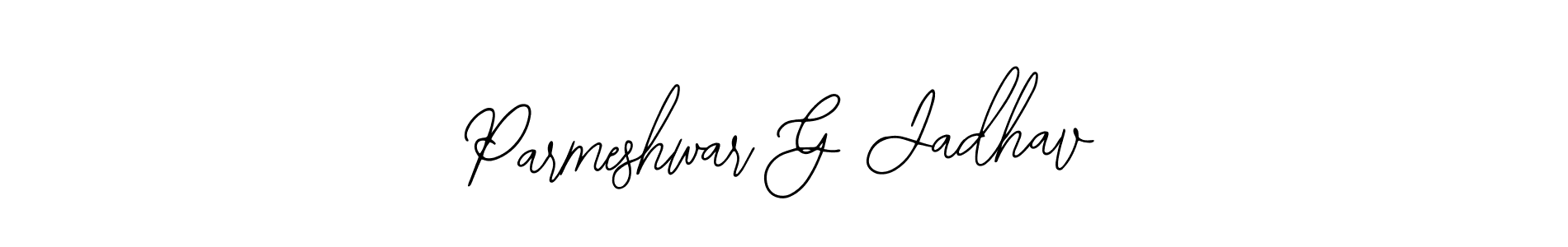 Parmeshwar G Jadhav stylish signature style. Best Handwritten Sign (Bearetta-2O07w) for my name. Handwritten Signature Collection Ideas for my name Parmeshwar G Jadhav. Parmeshwar G Jadhav signature style 12 images and pictures png