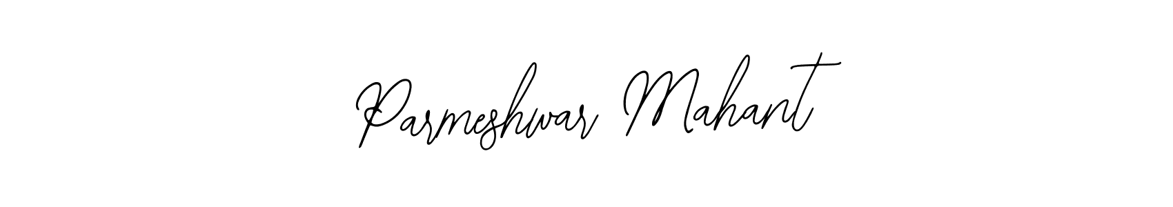 Create a beautiful signature design for name Parmeshwar Mahant. With this signature (Bearetta-2O07w) fonts, you can make a handwritten signature for free. Parmeshwar Mahant signature style 12 images and pictures png