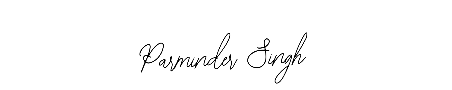 Design your own signature with our free online signature maker. With this signature software, you can create a handwritten (Bearetta-2O07w) signature for name Parminder Singh. Parminder Singh signature style 12 images and pictures png