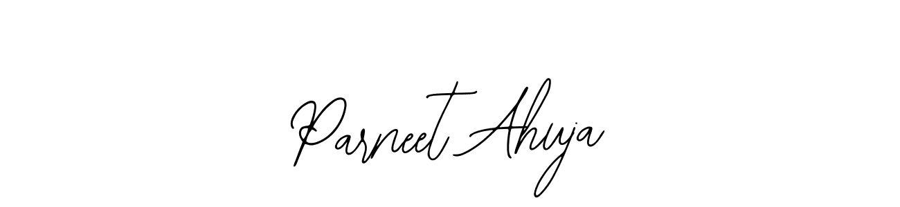 Make a short Parneet Ahuja signature style. Manage your documents anywhere anytime using Bearetta-2O07w. Create and add eSignatures, submit forms, share and send files easily. Parneet Ahuja signature style 12 images and pictures png