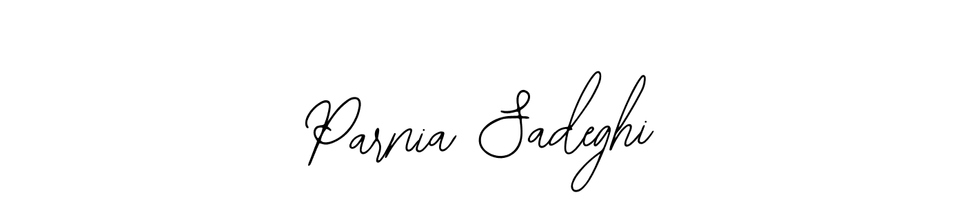 Once you've used our free online signature maker to create your best signature Bearetta-2O07w style, it's time to enjoy all of the benefits that Parnia Sadeghi name signing documents. Parnia Sadeghi signature style 12 images and pictures png