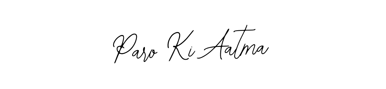 This is the best signature style for the Paro Ki Aatma name. Also you like these signature font (Bearetta-2O07w). Mix name signature. Paro Ki Aatma signature style 12 images and pictures png