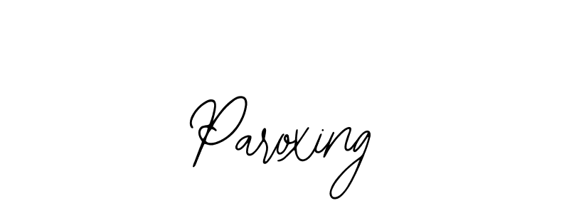 The best way (Bearetta-2O07w) to make a short signature is to pick only two or three words in your name. The name Paroxing include a total of six letters. For converting this name. Paroxing signature style 12 images and pictures png