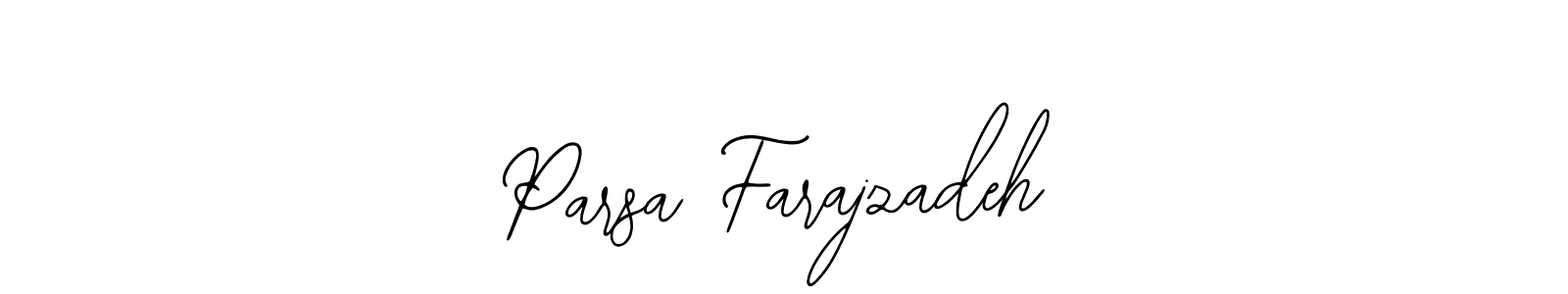 How to Draw Parsa Farajzadeh signature style? Bearetta-2O07w is a latest design signature styles for name Parsa Farajzadeh. Parsa Farajzadeh signature style 12 images and pictures png