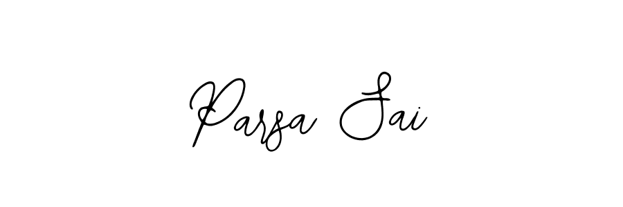 Make a beautiful signature design for name Parsa Sai. With this signature (Bearetta-2O07w) style, you can create a handwritten signature for free. Parsa Sai signature style 12 images and pictures png