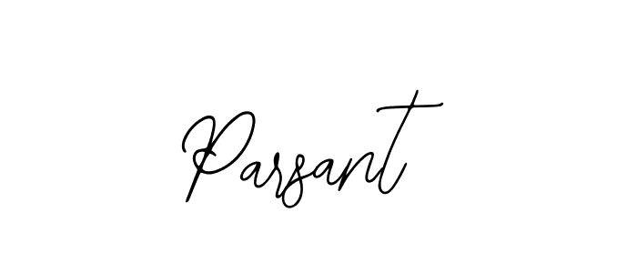 You should practise on your own different ways (Bearetta-2O07w) to write your name (Parsant) in signature. don't let someone else do it for you. Parsant signature style 12 images and pictures png