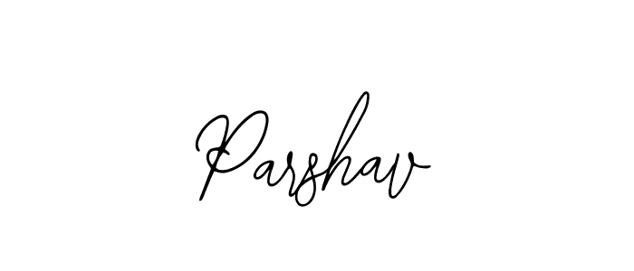 if you are searching for the best signature style for your name Parshav. so please give up your signature search. here we have designed multiple signature styles  using Bearetta-2O07w. Parshav signature style 12 images and pictures png