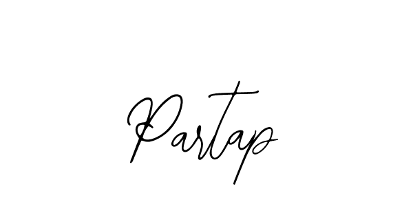 How to make Partap signature? Bearetta-2O07w is a professional autograph style. Create handwritten signature for Partap name. Partap signature style 12 images and pictures png