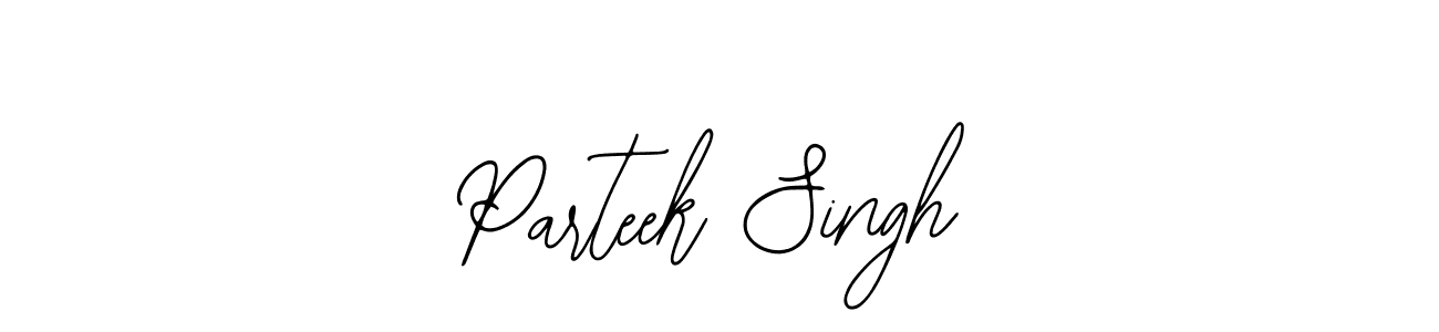 if you are searching for the best signature style for your name Parteek Singh. so please give up your signature search. here we have designed multiple signature styles  using Bearetta-2O07w. Parteek Singh signature style 12 images and pictures png