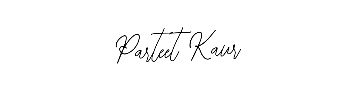 Make a beautiful signature design for name Parteet Kaur. Use this online signature maker to create a handwritten signature for free. Parteet Kaur signature style 12 images and pictures png