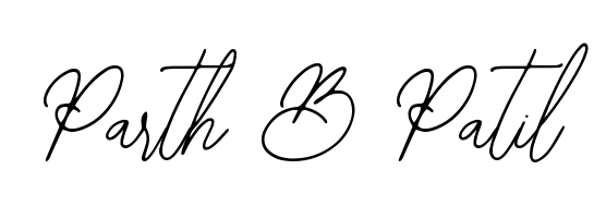 Use a signature maker to create a handwritten signature online. With this signature software, you can design (Bearetta-2O07w) your own signature for name Parth B Patil. Parth B Patil signature style 12 images and pictures png