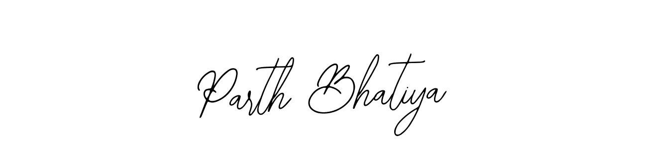 Bearetta-2O07w is a professional signature style that is perfect for those who want to add a touch of class to their signature. It is also a great choice for those who want to make their signature more unique. Get Parth Bhatiya name to fancy signature for free. Parth Bhatiya signature style 12 images and pictures png