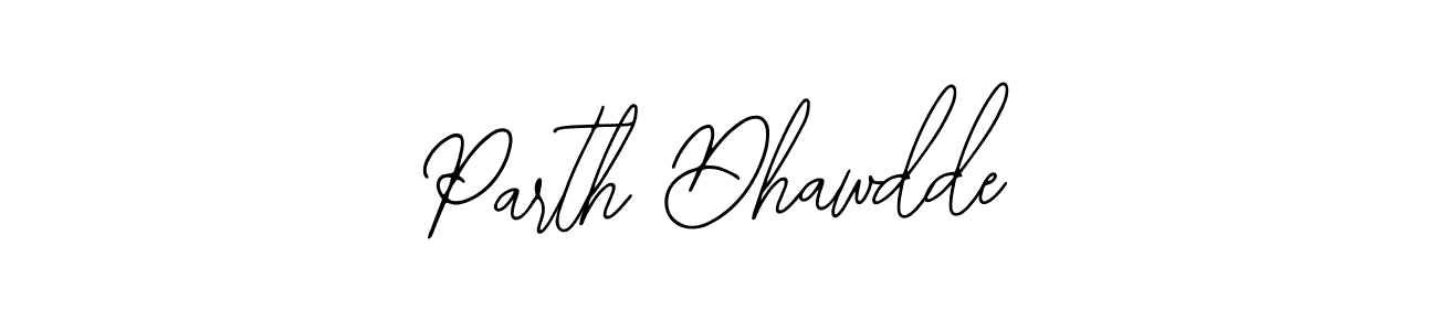 Also we have Parth Dhawdde name is the best signature style. Create professional handwritten signature collection using Bearetta-2O07w autograph style. Parth Dhawdde signature style 12 images and pictures png