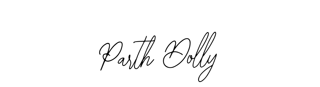 How to Draw Parth Dolly signature style? Bearetta-2O07w is a latest design signature styles for name Parth Dolly. Parth Dolly signature style 12 images and pictures png