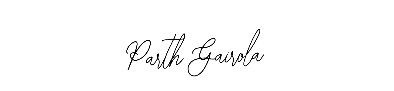Make a beautiful signature design for name Parth Gairola. With this signature (Bearetta-2O07w) style, you can create a handwritten signature for free. Parth Gairola signature style 12 images and pictures png