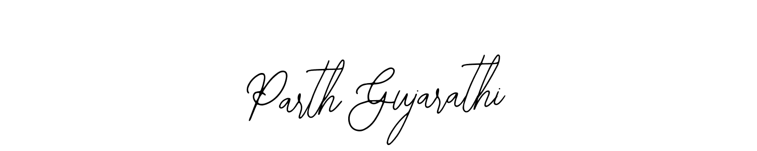 Design your own signature with our free online signature maker. With this signature software, you can create a handwritten (Bearetta-2O07w) signature for name Parth Gujarathi. Parth Gujarathi signature style 12 images and pictures png