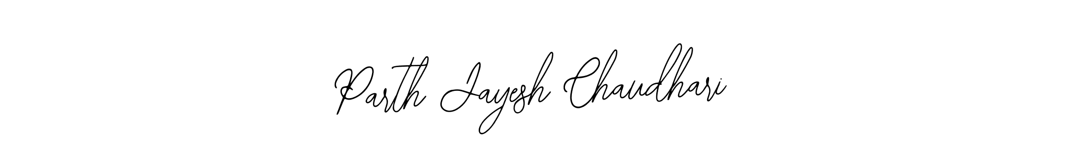 This is the best signature style for the Parth Jayesh Chaudhari name. Also you like these signature font (Bearetta-2O07w). Mix name signature. Parth Jayesh Chaudhari signature style 12 images and pictures png