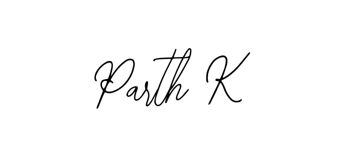 Check out images of Autograph of Parth K name. Actor Parth K Signature Style. Bearetta-2O07w is a professional sign style online. Parth K signature style 12 images and pictures png