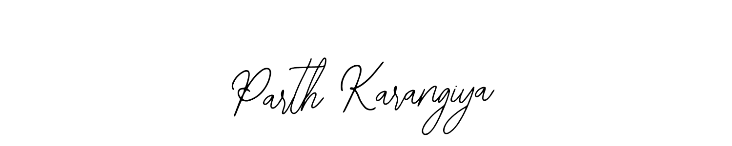 See photos of Parth Karangiya official signature by Spectra . Check more albums & portfolios. Read reviews & check more about Bearetta-2O07w font. Parth Karangiya signature style 12 images and pictures png