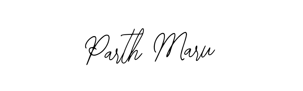 Make a beautiful signature design for name Parth Maru. With this signature (Bearetta-2O07w) style, you can create a handwritten signature for free. Parth Maru signature style 12 images and pictures png