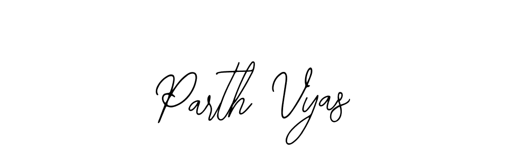 Create a beautiful signature design for name Parth Vyas. With this signature (Bearetta-2O07w) fonts, you can make a handwritten signature for free. Parth Vyas signature style 12 images and pictures png