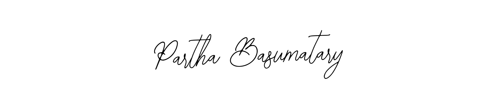 The best way (Bearetta-2O07w) to make a short signature is to pick only two or three words in your name. The name Partha Basumatary include a total of six letters. For converting this name. Partha Basumatary signature style 12 images and pictures png