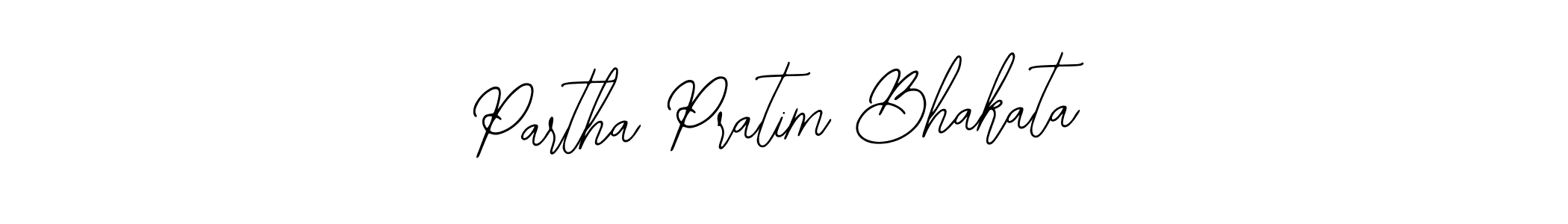 Make a beautiful signature design for name Partha Pratim Bhakata. With this signature (Bearetta-2O07w) style, you can create a handwritten signature for free. Partha Pratim Bhakata signature style 12 images and pictures png