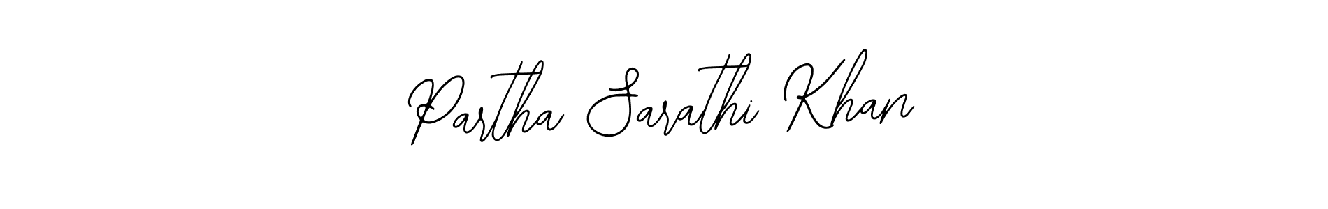 Design your own signature with our free online signature maker. With this signature software, you can create a handwritten (Bearetta-2O07w) signature for name Partha Sarathi Khan. Partha Sarathi Khan signature style 12 images and pictures png