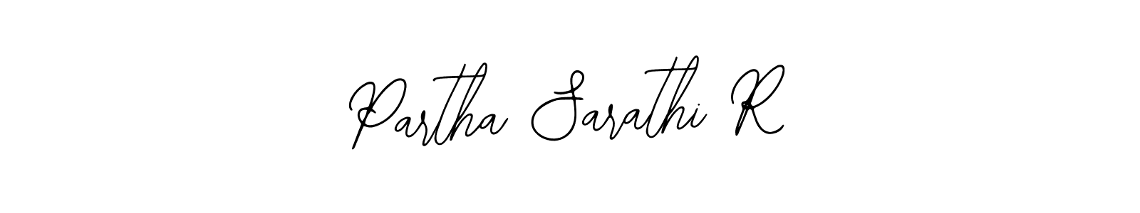 Also You can easily find your signature by using the search form. We will create Partha Sarathi R name handwritten signature images for you free of cost using Bearetta-2O07w sign style. Partha Sarathi R signature style 12 images and pictures png