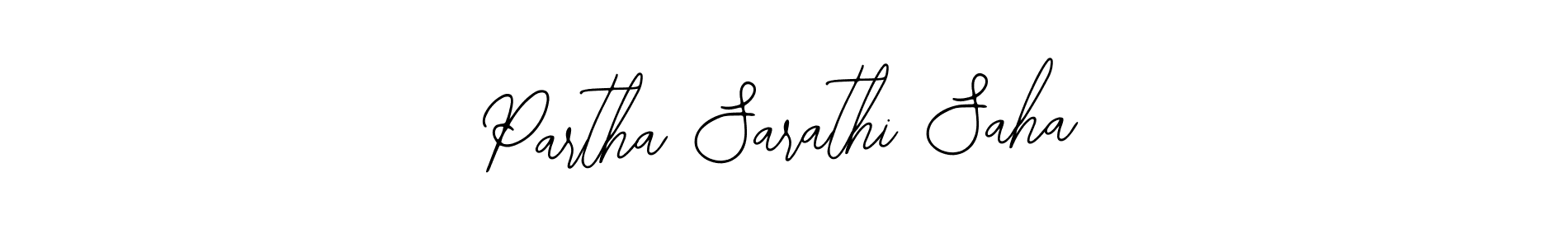How to make Partha Sarathi Saha signature? Bearetta-2O07w is a professional autograph style. Create handwritten signature for Partha Sarathi Saha name. Partha Sarathi Saha signature style 12 images and pictures png