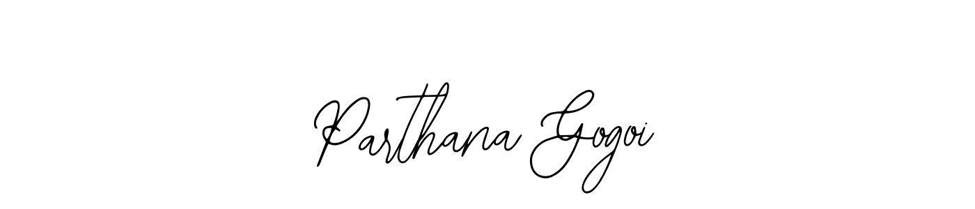 Parthana Gogoi stylish signature style. Best Handwritten Sign (Bearetta-2O07w) for my name. Handwritten Signature Collection Ideas for my name Parthana Gogoi. Parthana Gogoi signature style 12 images and pictures png