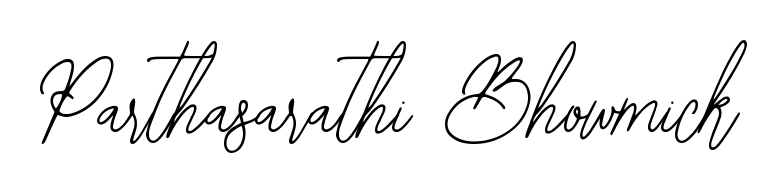 Make a beautiful signature design for name Parthasarathi Bhowmick. Use this online signature maker to create a handwritten signature for free. Parthasarathi Bhowmick signature style 12 images and pictures png