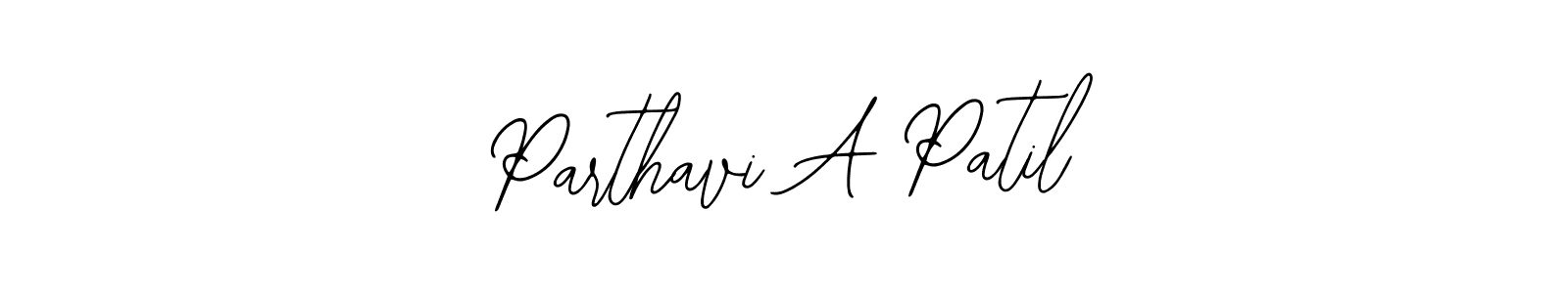 Create a beautiful signature design for name Parthavi A Patil. With this signature (Bearetta-2O07w) fonts, you can make a handwritten signature for free. Parthavi A Patil signature style 12 images and pictures png