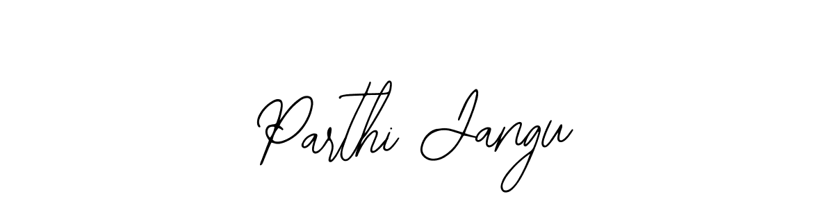 Make a beautiful signature design for name Parthi Jangu. Use this online signature maker to create a handwritten signature for free. Parthi Jangu signature style 12 images and pictures png