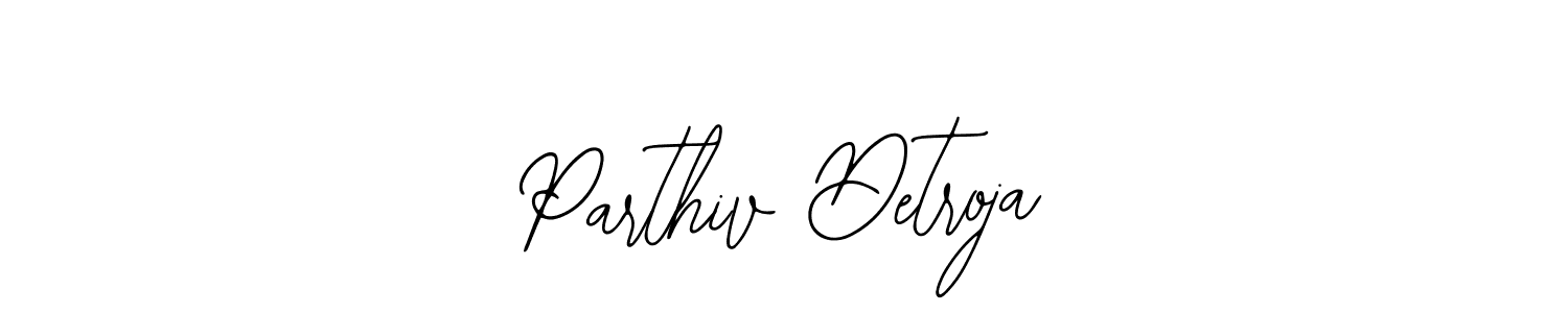 Also we have Parthiv Detroja name is the best signature style. Create professional handwritten signature collection using Bearetta-2O07w autograph style. Parthiv Detroja signature style 12 images and pictures png