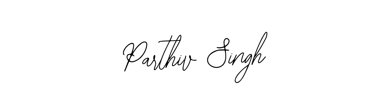 Bearetta-2O07w is a professional signature style that is perfect for those who want to add a touch of class to their signature. It is also a great choice for those who want to make their signature more unique. Get Parthiv Singh name to fancy signature for free. Parthiv Singh signature style 12 images and pictures png