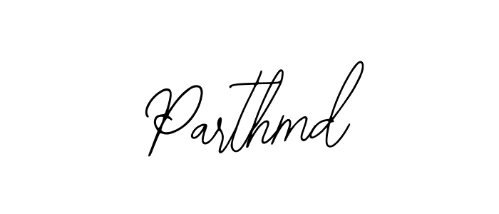 The best way (Bearetta-2O07w) to make a short signature is to pick only two or three words in your name. The name Parthmd include a total of six letters. For converting this name. Parthmd signature style 12 images and pictures png