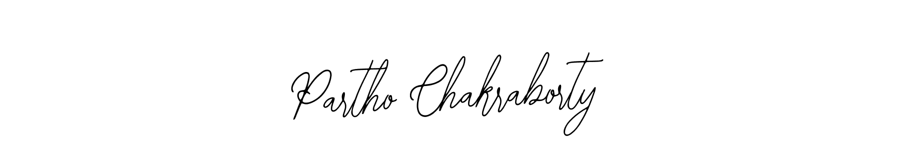 Also we have Partho Chakraborty name is the best signature style. Create professional handwritten signature collection using Bearetta-2O07w autograph style. Partho Chakraborty signature style 12 images and pictures png