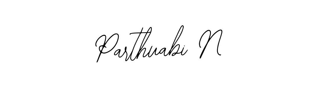You should practise on your own different ways (Bearetta-2O07w) to write your name (Parthuabi N) in signature. don't let someone else do it for you. Parthuabi N signature style 12 images and pictures png
