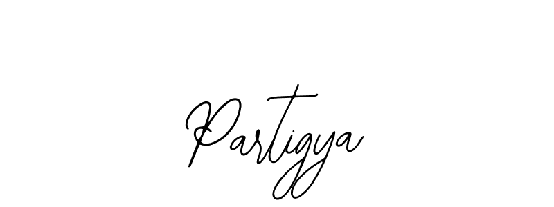 You should practise on your own different ways (Bearetta-2O07w) to write your name (Partigya) in signature. don't let someone else do it for you. Partigya signature style 12 images and pictures png