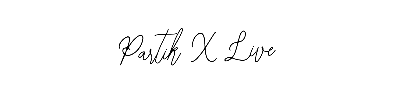 How to Draw Partik X Live signature style? Bearetta-2O07w is a latest design signature styles for name Partik X Live. Partik X Live signature style 12 images and pictures png