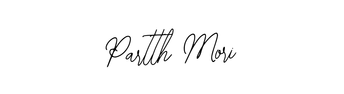 Partth Mori stylish signature style. Best Handwritten Sign (Bearetta-2O07w) for my name. Handwritten Signature Collection Ideas for my name Partth Mori. Partth Mori signature style 12 images and pictures png
