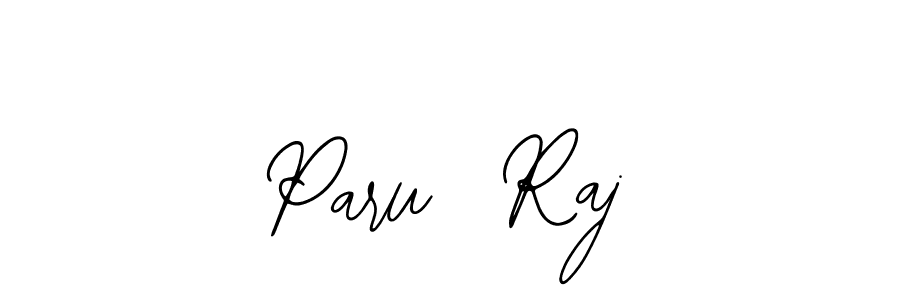 if you are searching for the best signature style for your name Paru  Raj. so please give up your signature search. here we have designed multiple signature styles  using Bearetta-2O07w. Paru  Raj signature style 12 images and pictures png