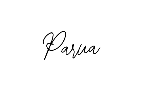 if you are searching for the best signature style for your name Parua. so please give up your signature search. here we have designed multiple signature styles  using Bearetta-2O07w. Parua signature style 12 images and pictures png