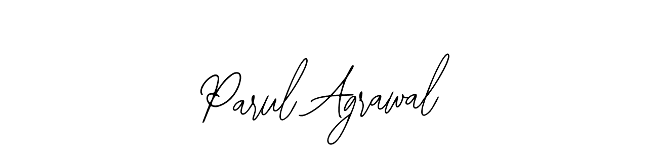 Create a beautiful signature design for name Parul Agrawal. With this signature (Bearetta-2O07w) fonts, you can make a handwritten signature for free. Parul Agrawal signature style 12 images and pictures png