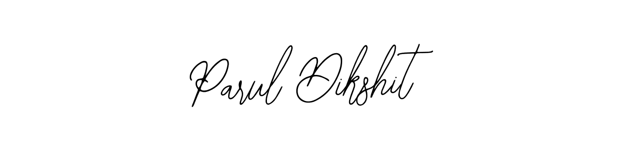 Use a signature maker to create a handwritten signature online. With this signature software, you can design (Bearetta-2O07w) your own signature for name Parul Dikshit. Parul Dikshit signature style 12 images and pictures png