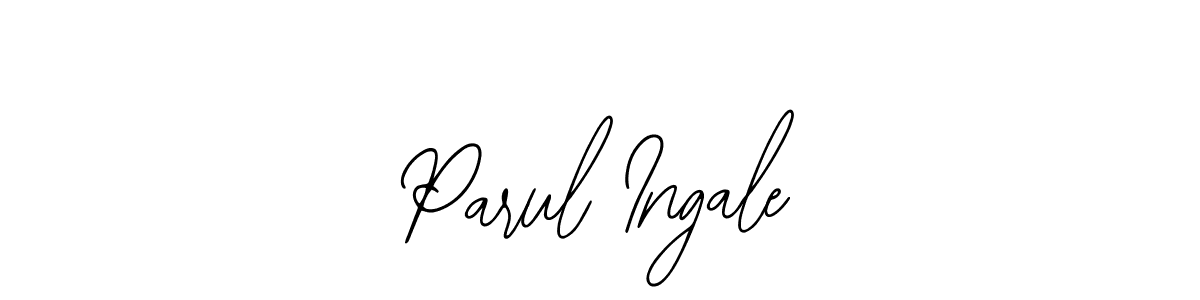 Bearetta-2O07w is a professional signature style that is perfect for those who want to add a touch of class to their signature. It is also a great choice for those who want to make their signature more unique. Get Parul Ingale name to fancy signature for free. Parul Ingale signature style 12 images and pictures png