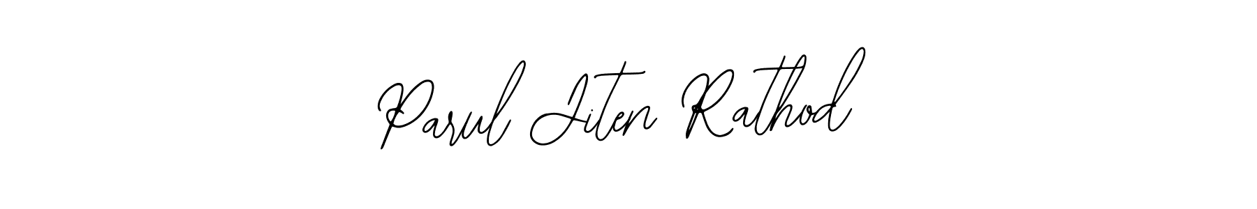 How to make Parul Jiten Rathod signature? Bearetta-2O07w is a professional autograph style. Create handwritten signature for Parul Jiten Rathod name. Parul Jiten Rathod signature style 12 images and pictures png